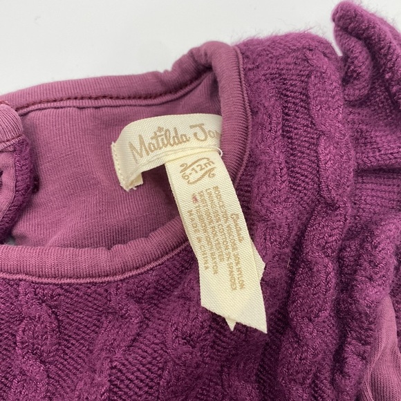 Matilda Jane Burgundy Dress 6-12m - Picture 5 of 6